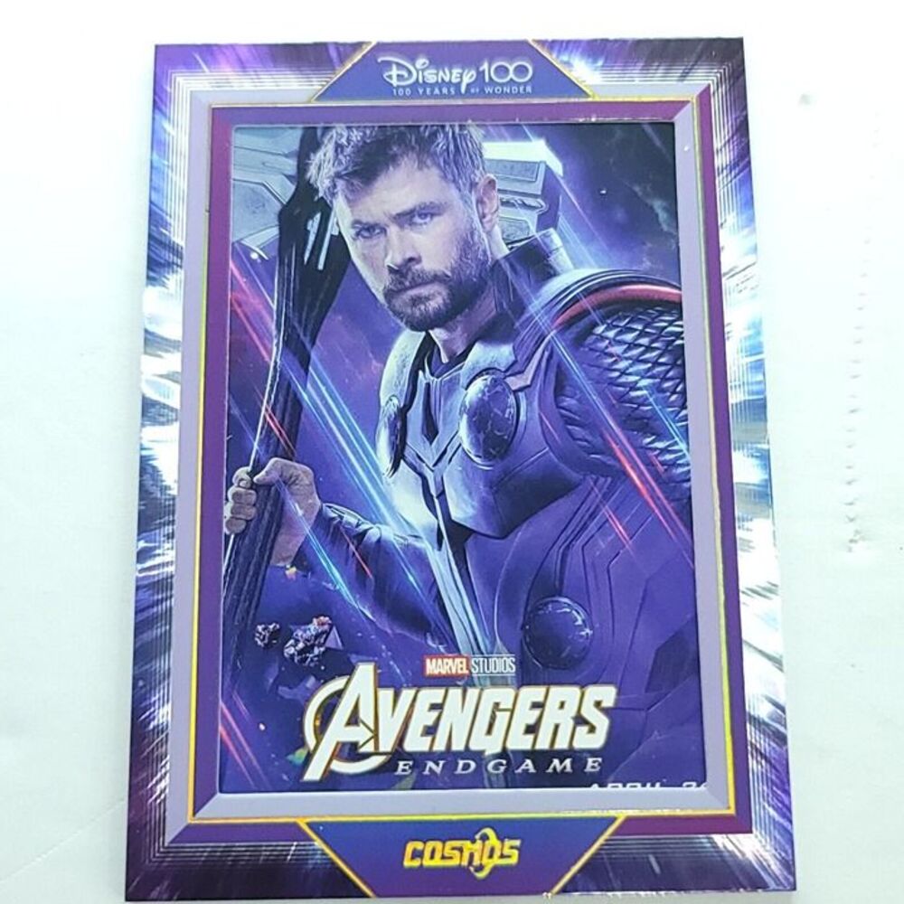Avengers Endgame Thor Kakawow Cosmos Disney 100 All Star Movie Poster 207/288